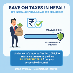 Life Insurance Tax Benefits in Nepal 2026 — How to Save Tax with All 14 Insurers