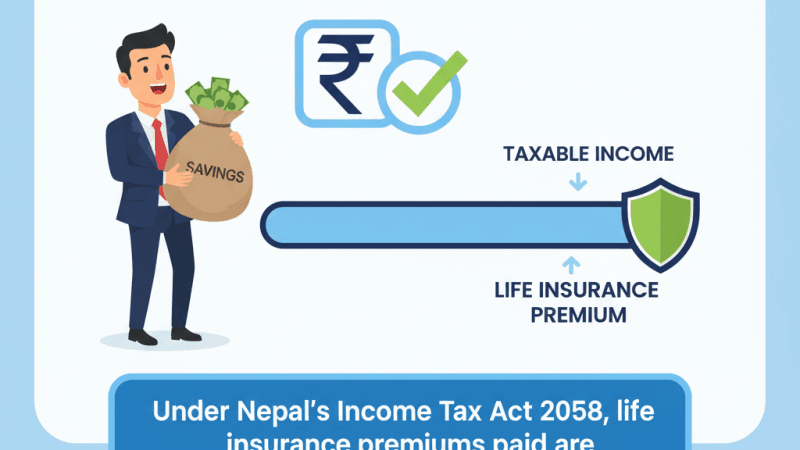 Life Insurance Tax Benefits in Nepal 2026 — How to Save Tax with All 14 Insurers