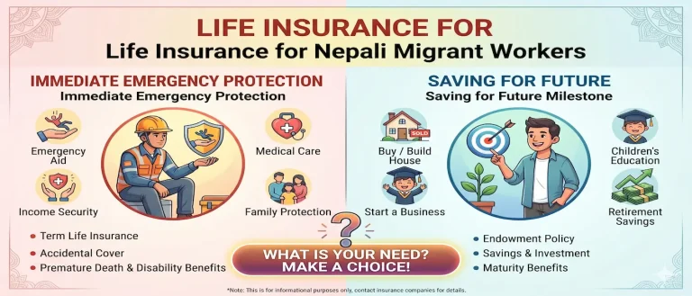 Immediate emergency protection or saving for a specific future milestone?